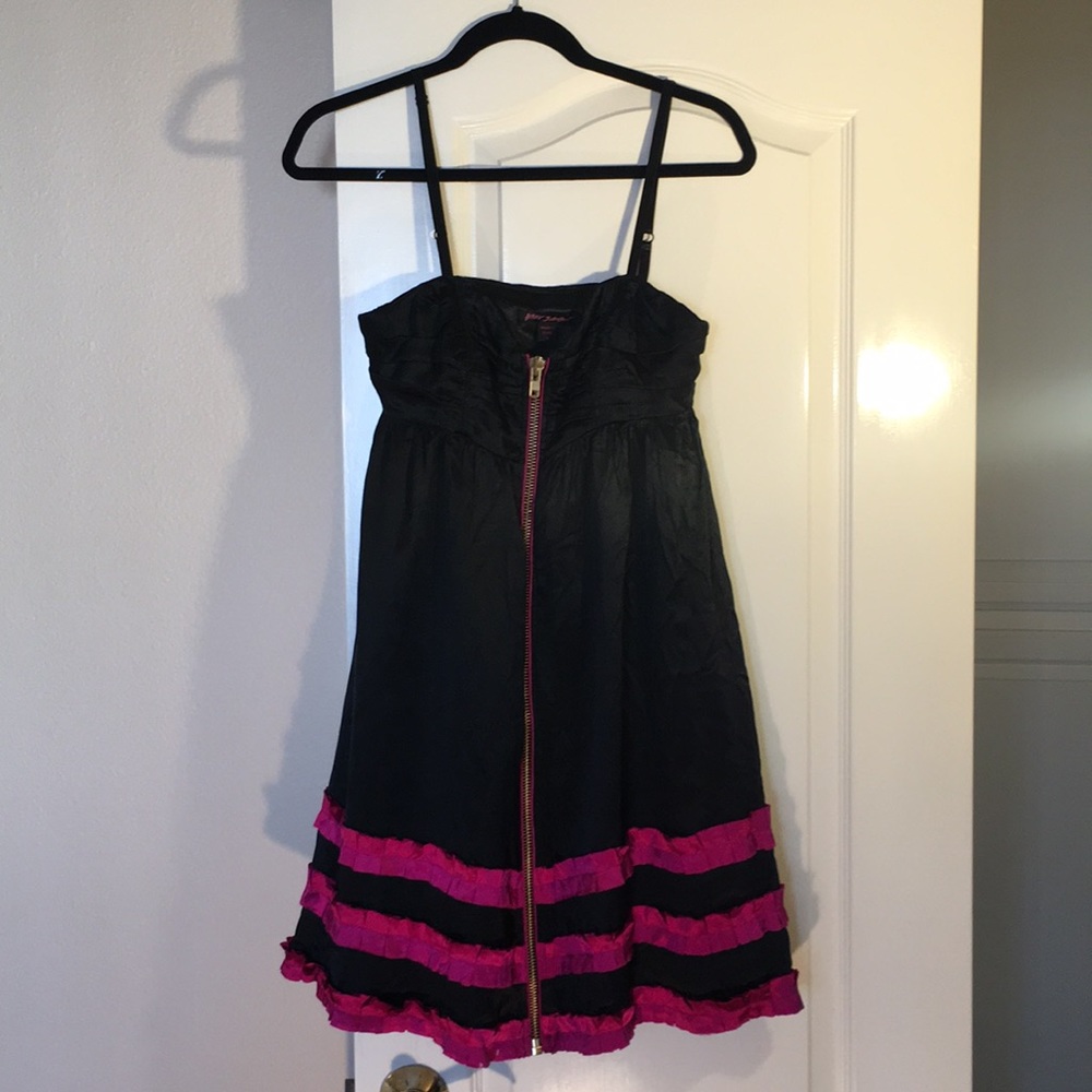 Betsy Johnson satin dress